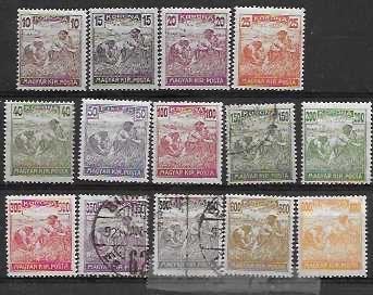 Hongarije.  324/37.  xx - gestempeld, Postzegels en Munten, Ophalen of Verzenden