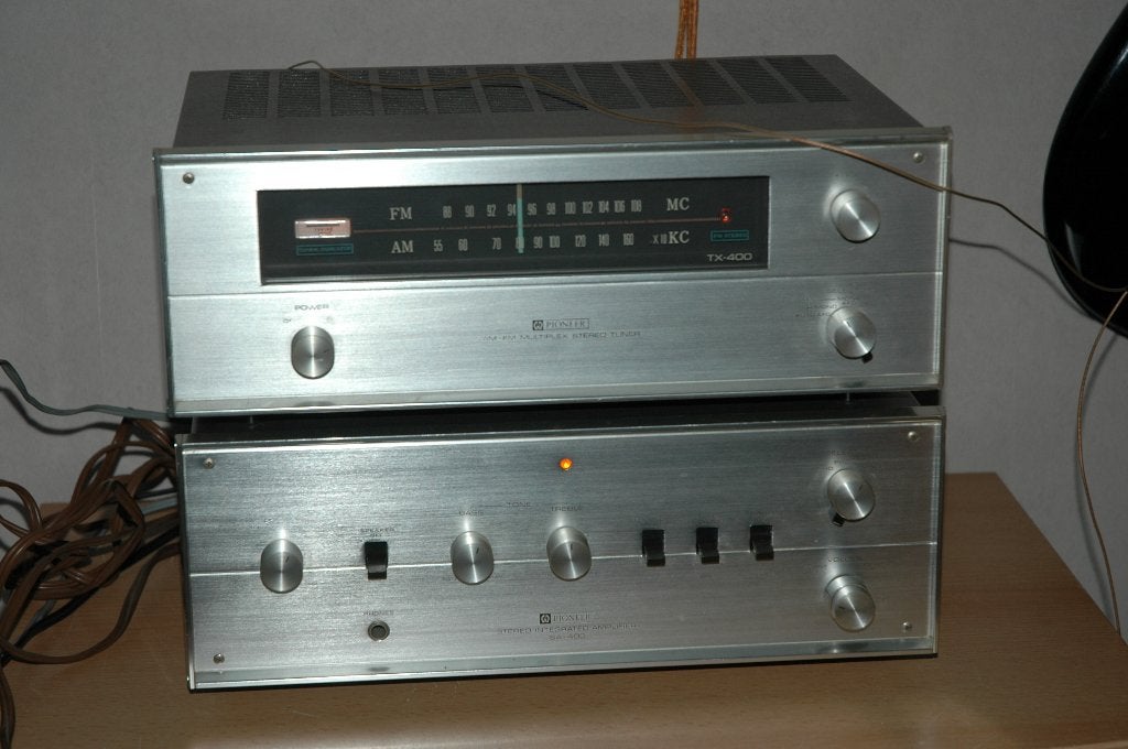 Pioneer SA-400 en TX-400, Enlèvement, Tube ou Tubes