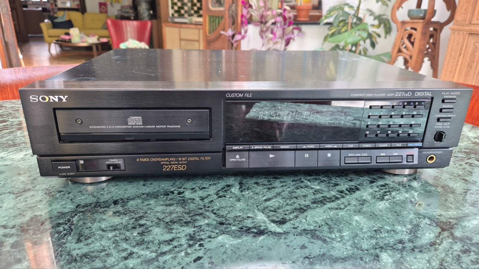 Sony CDP-227 esD, TV, Hi-fi & Vidéo, Enlèvement, Sony
