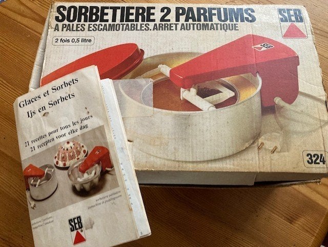 Sorbetiere SEB, Enlèvement, Utilisé