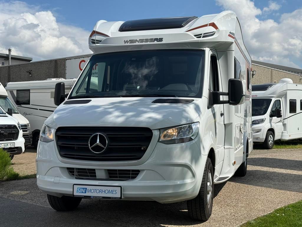 MERCEDES Weinsberg 640 SUITE - 9890 KM - 1 Eig - 170 CV *, Jusqu'à 4, Weinsberg, 6 à 7 mètres, Entreprise