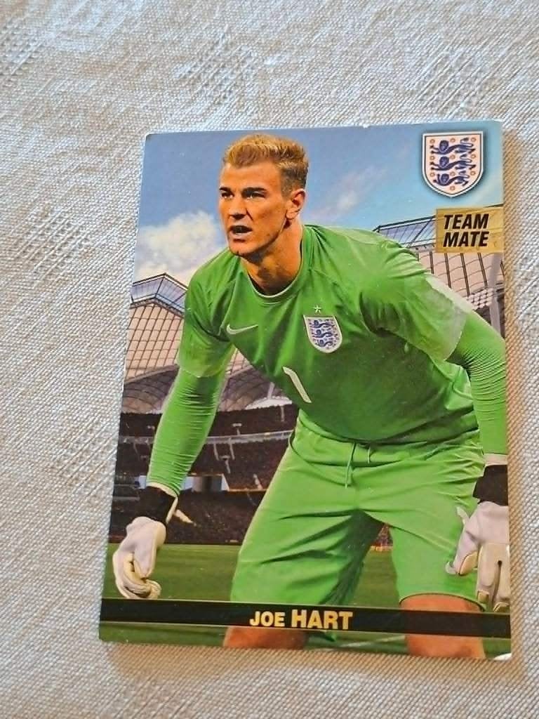 Panini / Voetbalkaart / Joe Hart / Engeland / EK 2016, Verzamelen, Ophalen of Verzenden, Zo goed als nieuw, Spelerskaart