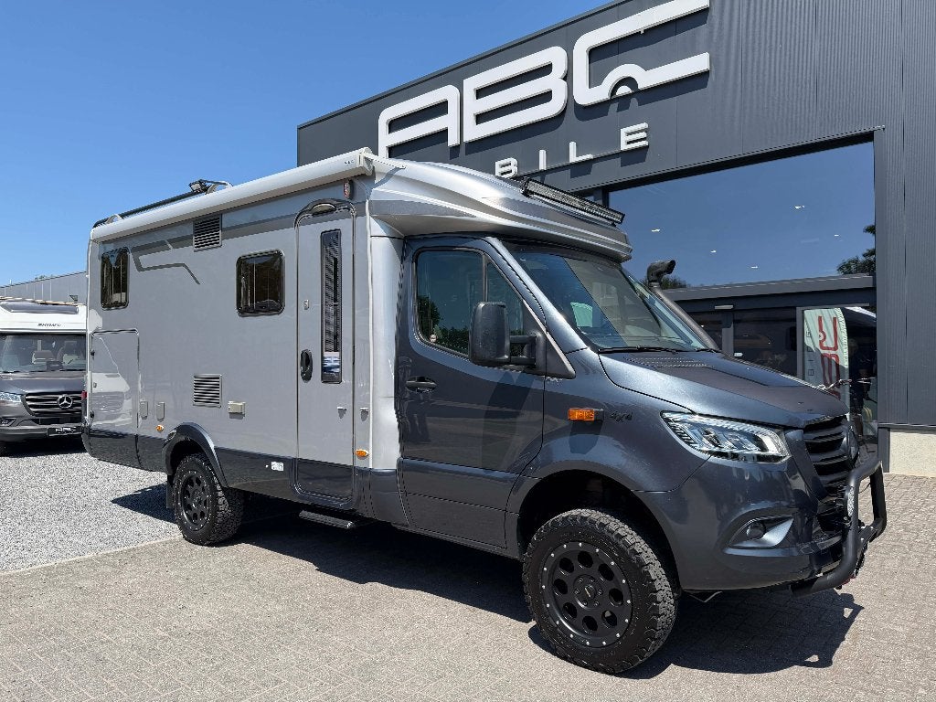Hymer ML-T 580 4x4, Caravans en Kamperen, Mobilhomes, Automaat, Ringverwarming, Bedrijf, Koelkast
