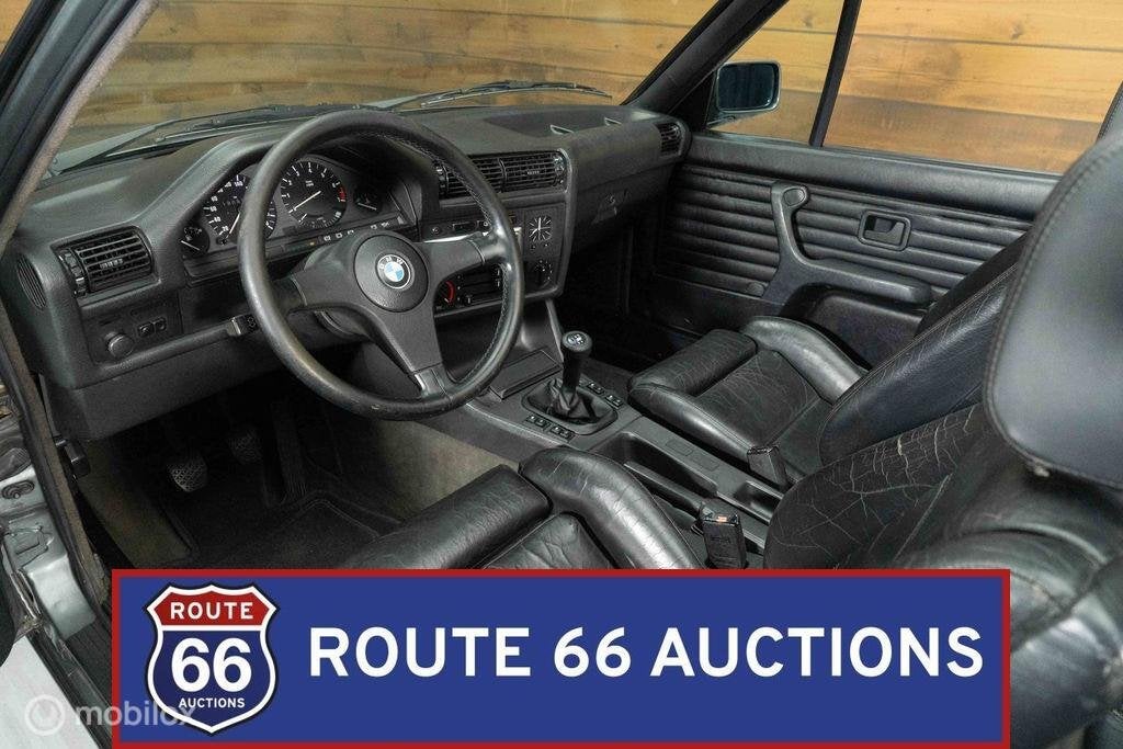 BMW 320i Cabriolet | 1989 | Route 66 Auctions, Achat, Entreprise, Boîte manuelle, Autre carrosserie