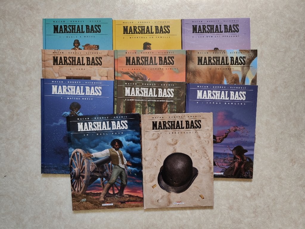 Marshal Bass Tomes 1 à 10&12 + 5 XL, Enlèvement ou Envoi, Darko Macan  & Igor Kordey, Série complète ou Série, Comme neuf