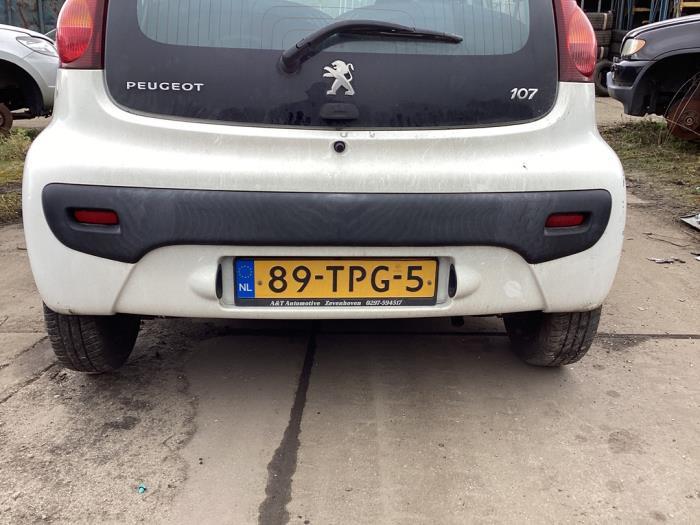 Achterbumper van een Peugeot 107 (KWD), Auto-onderdelen, Gebruikt, -, -, Ophalen of Verzenden