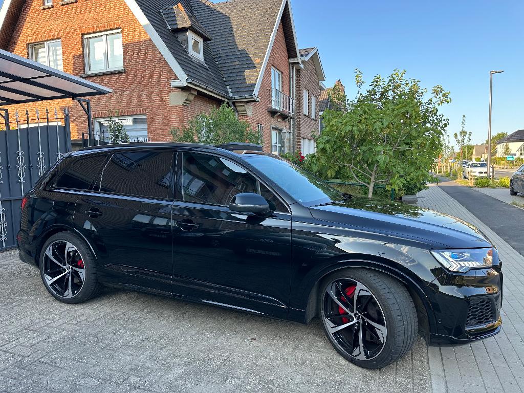 Audi SQ7 Competition 507pk V8 FULL Bang Olufsen Netto 74379, Auto's, Automaat, SQ7, Euro 6, Zwart
