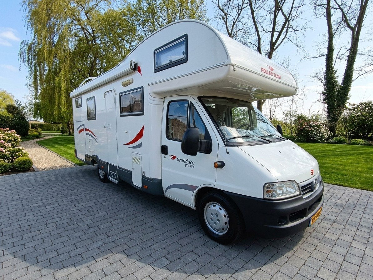 Fiat granduca mobilhome met grote garage, Particulier