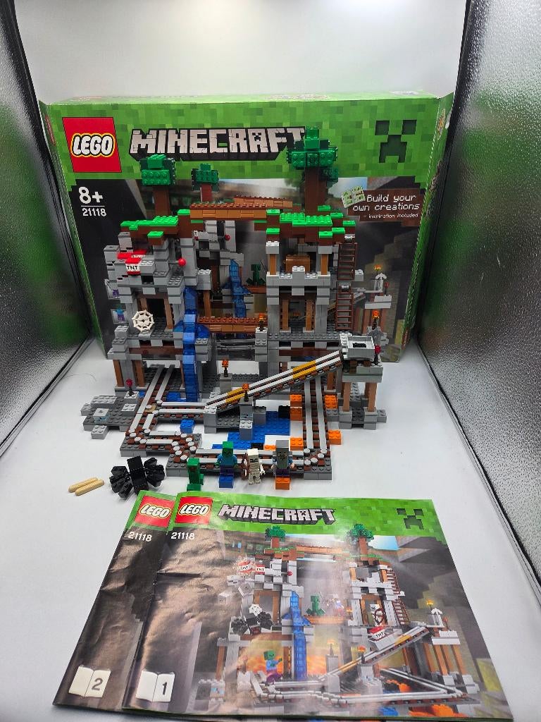 Lego Minecraft 21118 The Mine, Minecraft, Lego, Ophalen of Verzenden, Zo goed als nieuw