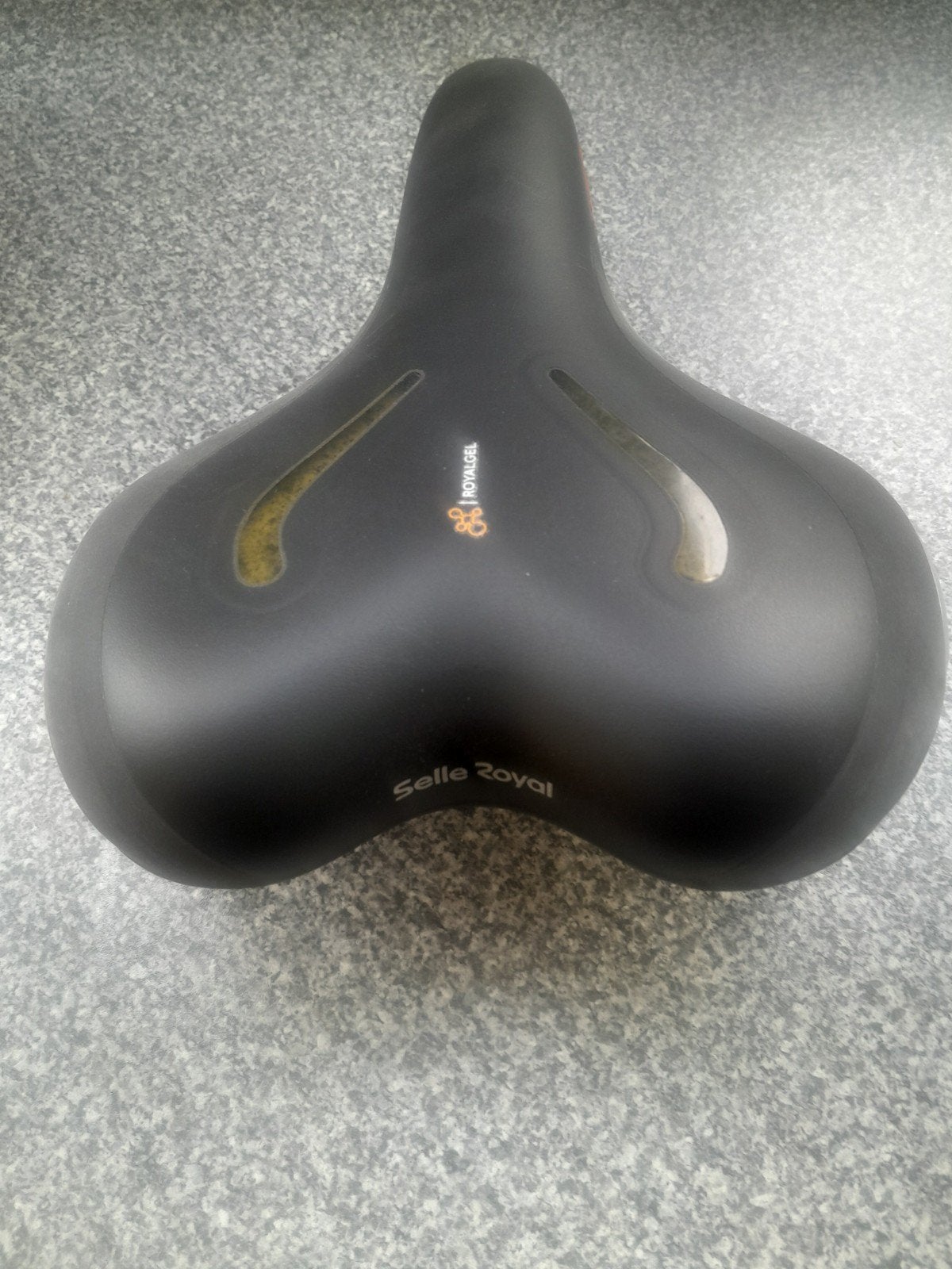 fiets zadel zwart ROYALGEL, Ophalen, Elektrische fiets, Zadel
