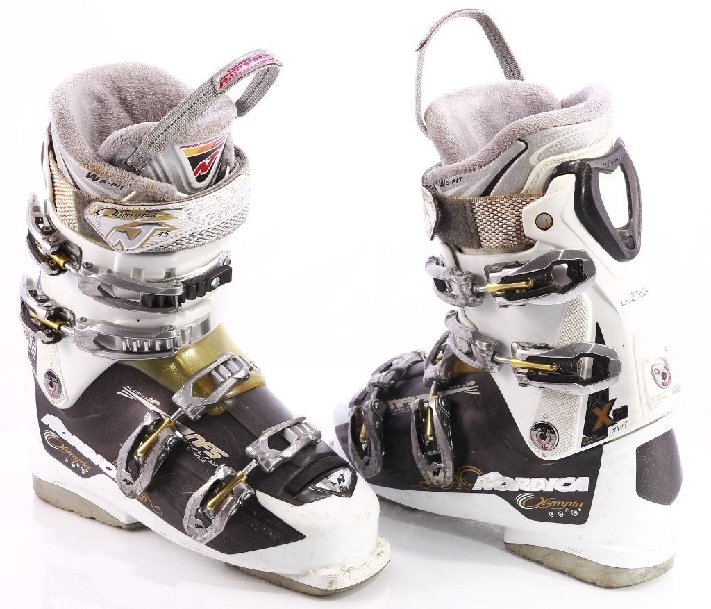 39; 40 EU dames skischoenen NORDICA OLYMPIA X12 SPORT, NFS, Gebruikt, Verzenden, Schoenen, Carve
