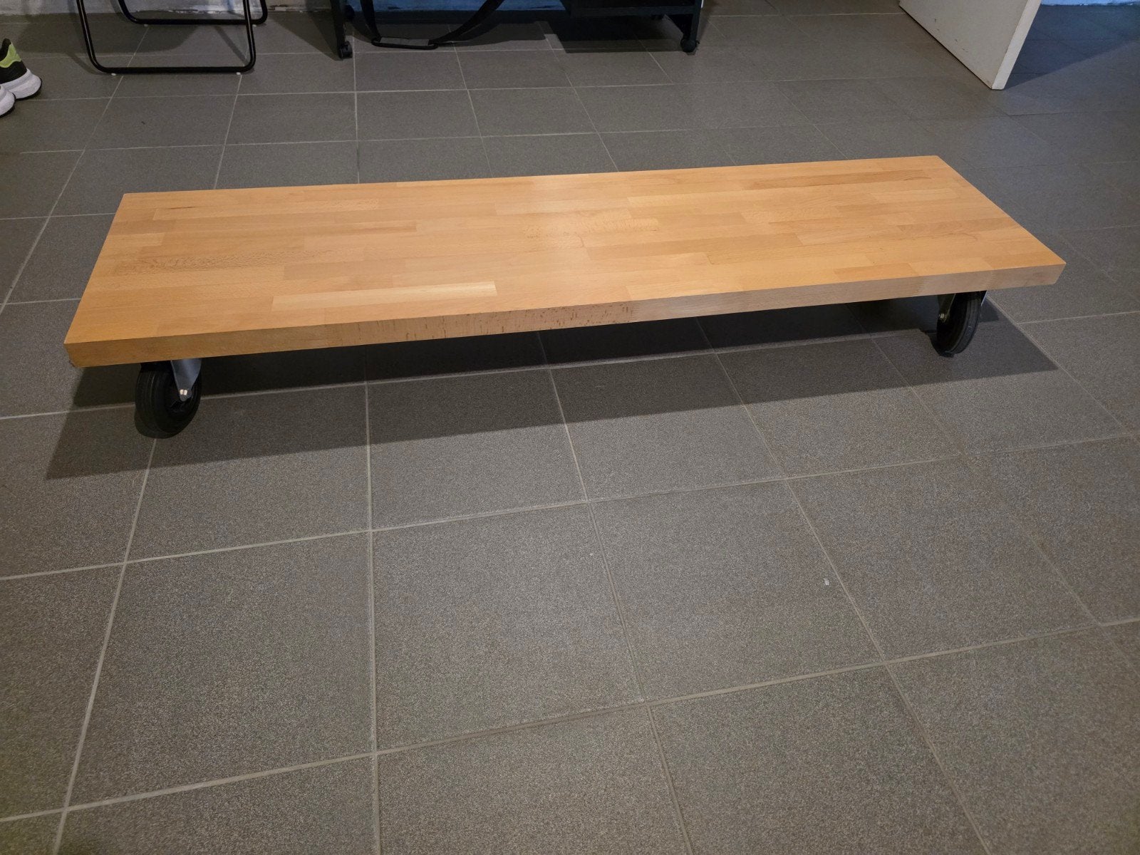 Salontafel MASSIEF BEUK!, Enlèvement