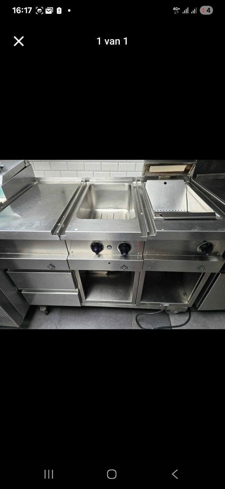 Réchauffeur de bain-marie et de frites 3 en 1 professionnel, Articles professionnels, Enlèvement ou Envoi