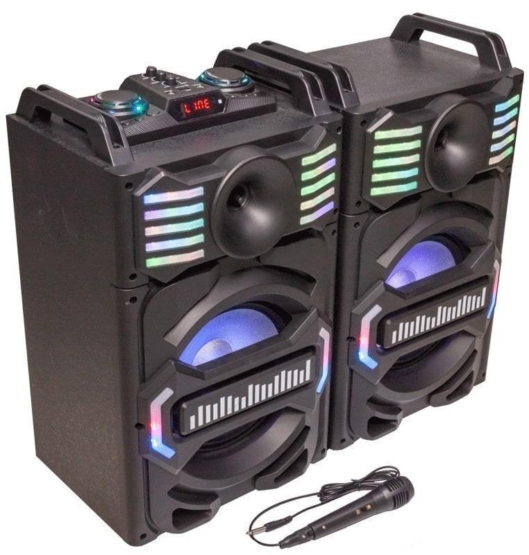 PARTY SOUND DJ GELUIDSYSTEEM MET USB, BLUETOOTH, MICRO-SD, Ophalen of Verzenden, Nieuw, Overige typen