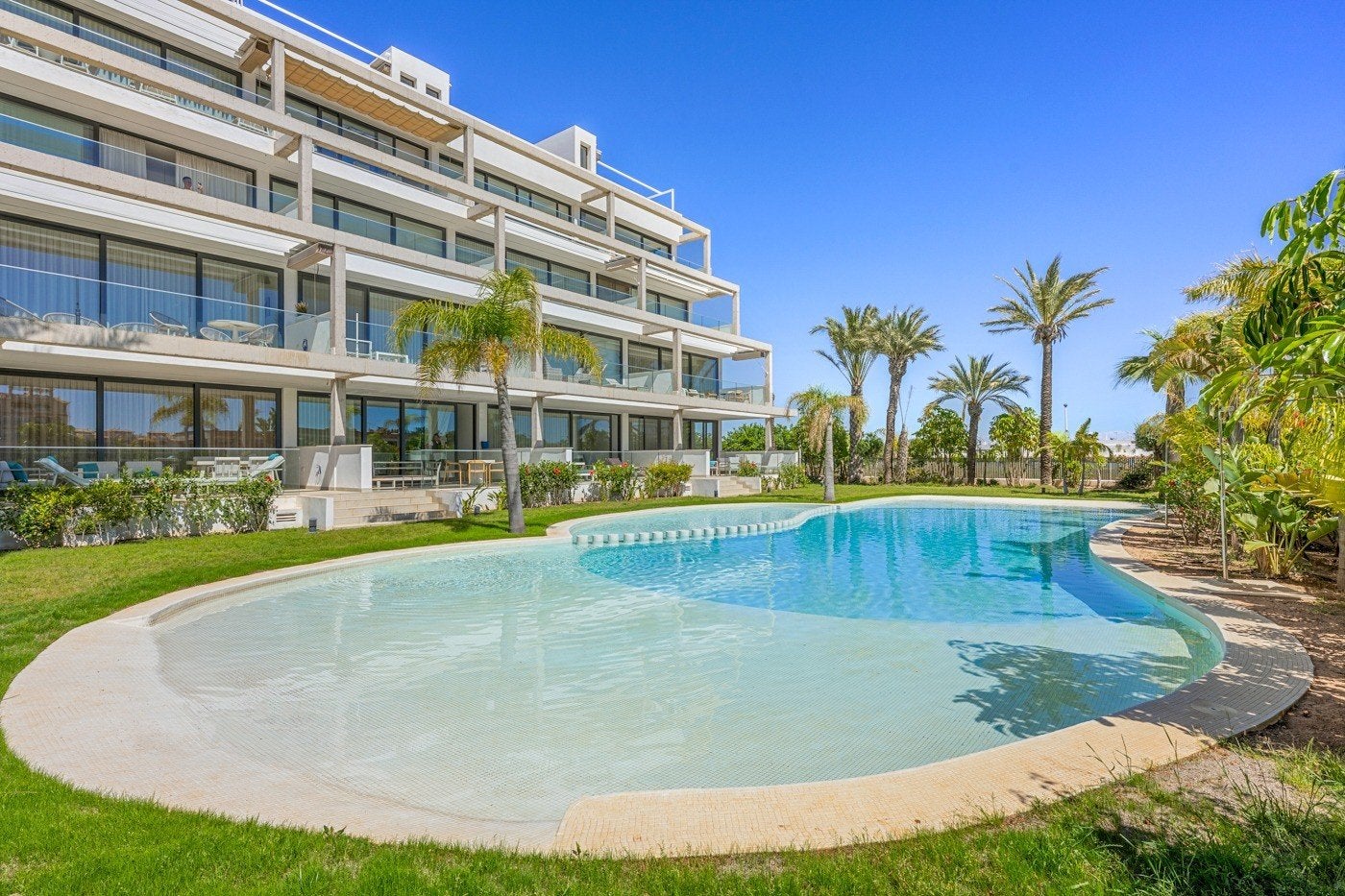 Prachtig nieuwbouw appartement te huur met lateraal zeezicht, Vacances, Maisons de vacances | Espagne, Autre Costa, Appartement