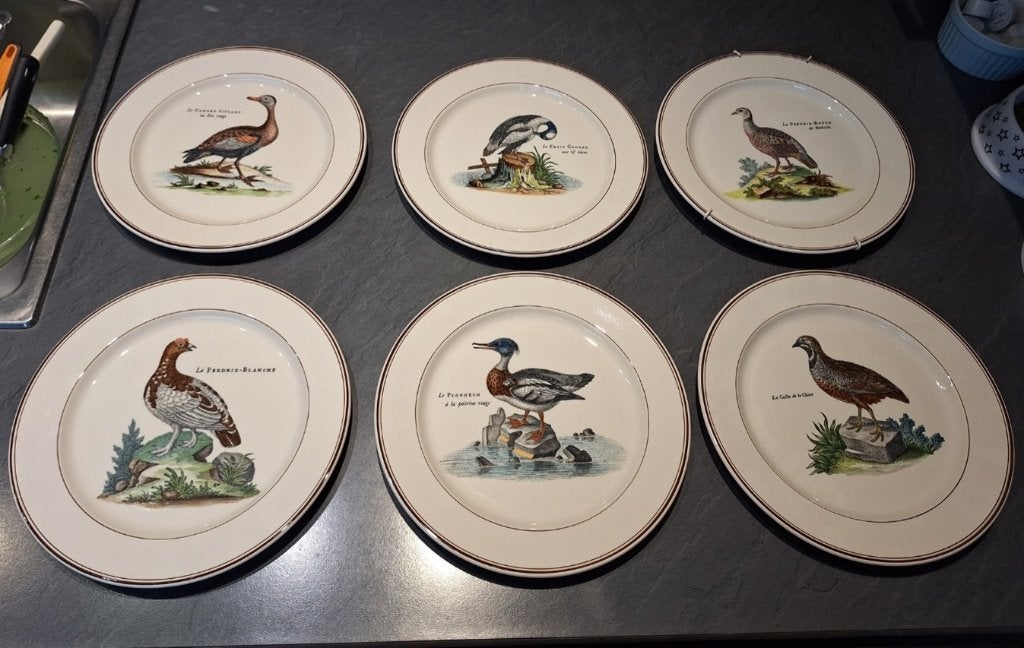 Complete set/6 jachtservies, Enlèvement