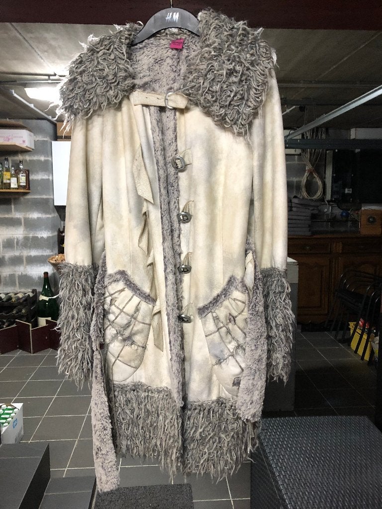 Manteau d'hiver SAVE THE QUEEN femme - Taille L (mis 2x), Taille 42/44 (L), Save The Queen, Gris, Comme neuf