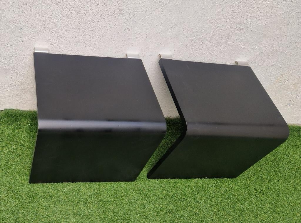2 Auping Bijzettafeltjes voor Auping Auronde Bed 34,5cm Hoog, Ophalen of Verzenden