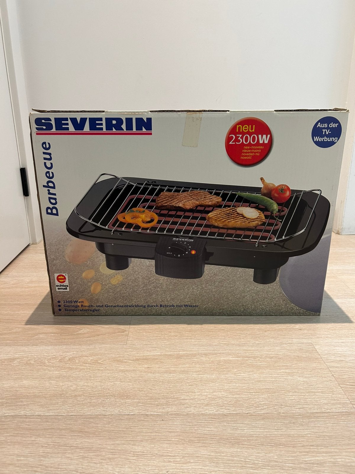 Severin tafel barbeque, Jardin & Terrasse, Barbecues électriques, Enlèvement ou Envoi, Comme neuf