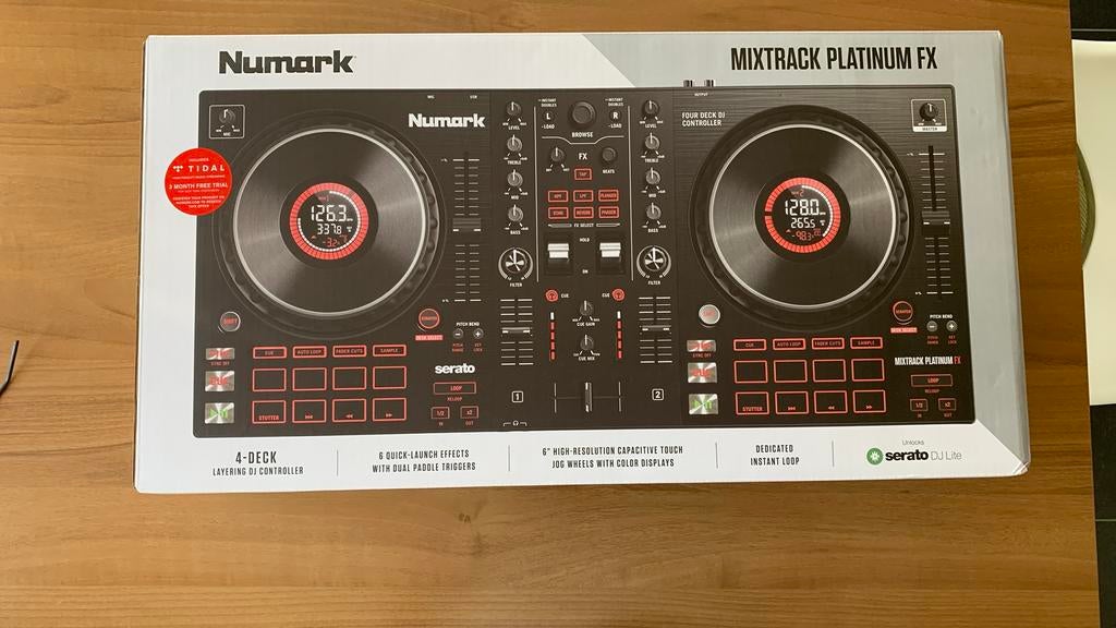 Numark mixtrack platinum fx, Musique & Instruments, Enlèvement ou Envoi, Comme neuf, DJ-Set, Numark