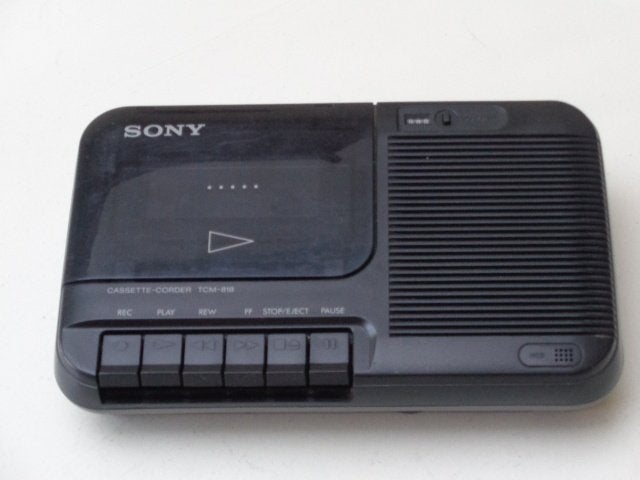 Magnétophone à cassette SONY Modell TCM 818, TV, Hi-fi & Vidéo, Enlèvement ou Envoi, Simple, Sony, Tape counter