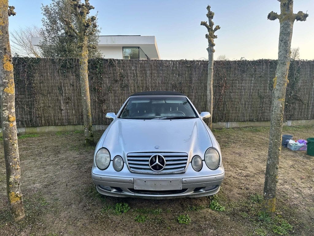 À vendre Mercedes CLK 200 Amg, Autos, Argent ou Gris, Achat, Cabriolet, Noir