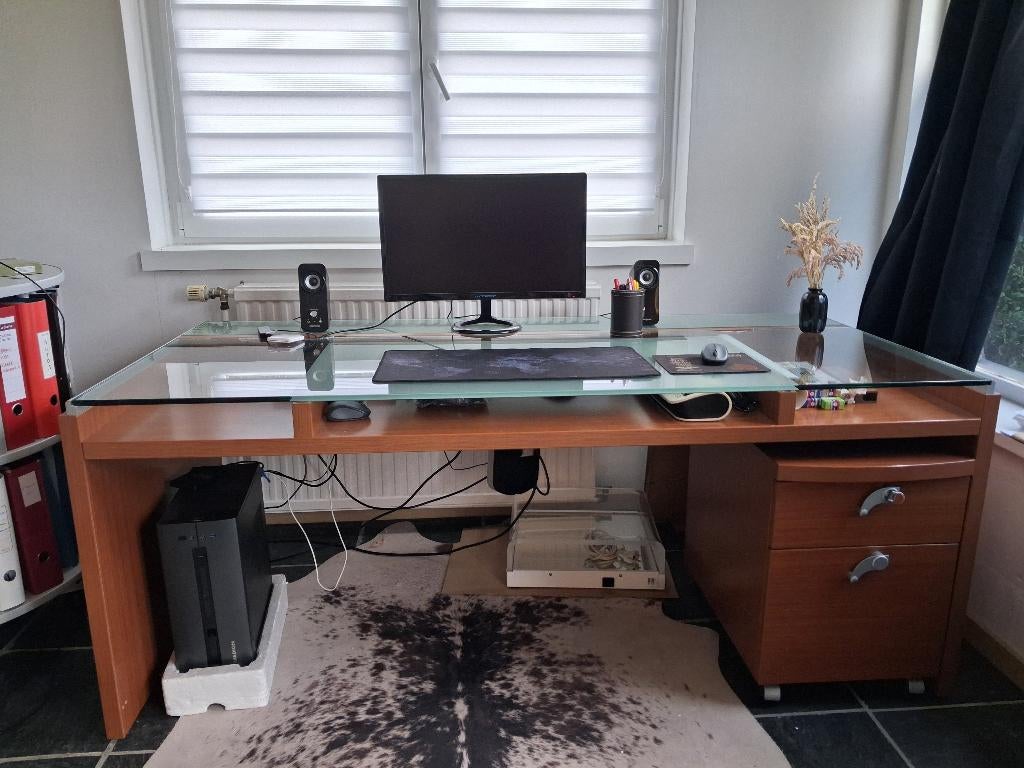 Bureau, 90 cm, Enlèvement, Utilisé, 185 cm