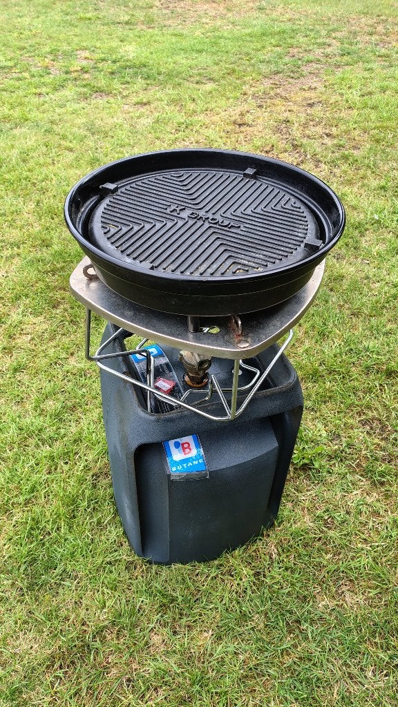 Camping barbecue, Enlèvement