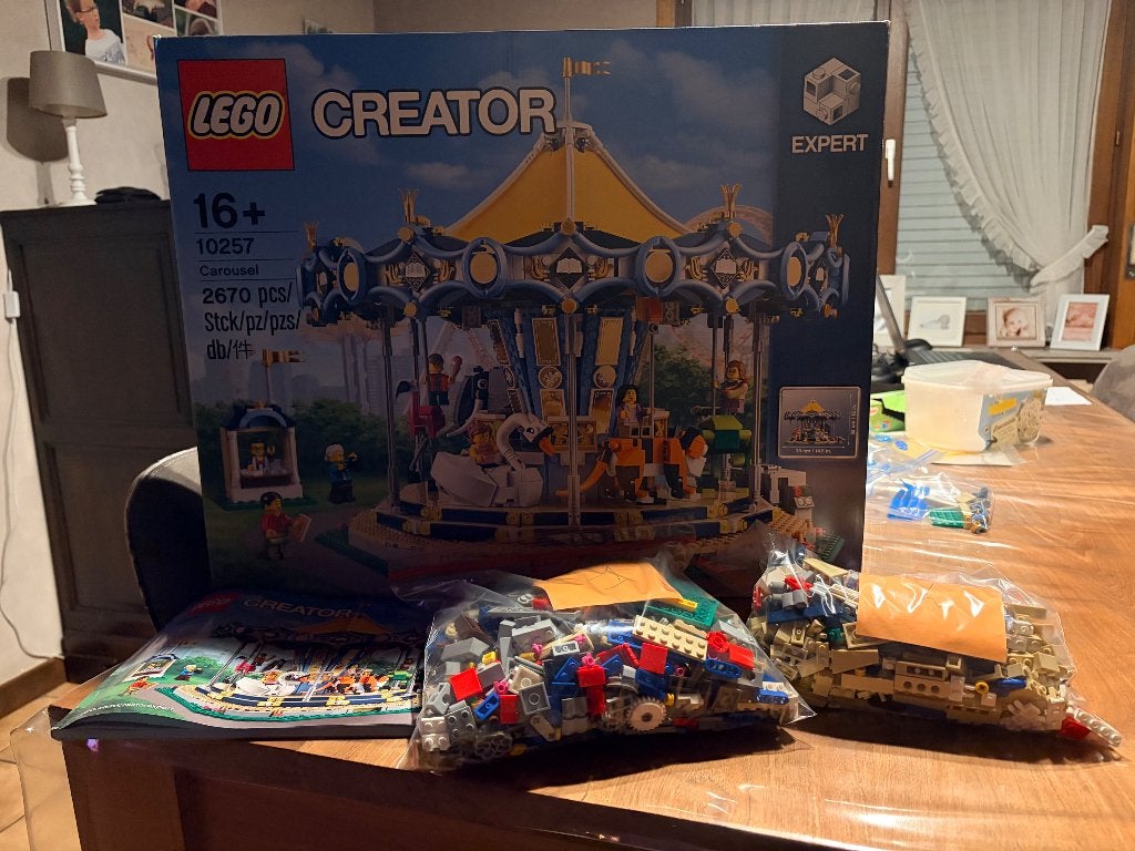 Lego Carousel, Enfants & Bébés, Instructions incluses, Lego, Ensemble complet, Comme neuf