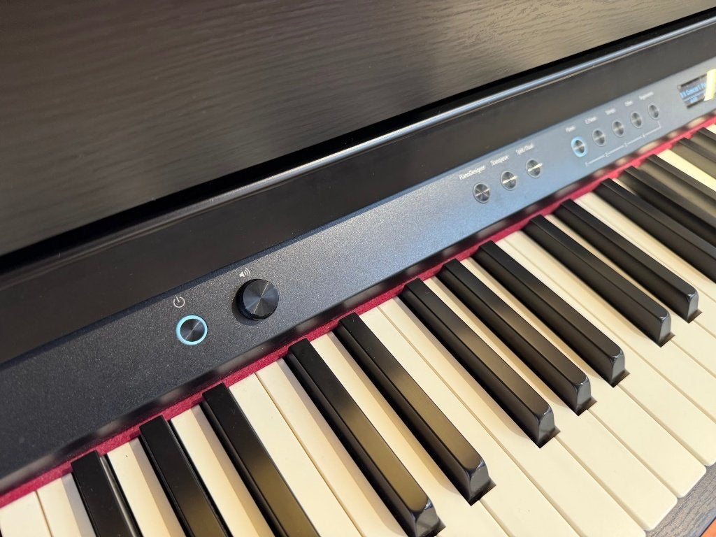 Roland HP702 B uit einde leasing, Muziek en Instrumenten, Piano's, Ophalen, Zwart, Digitaal, Zo goed als nieuw
