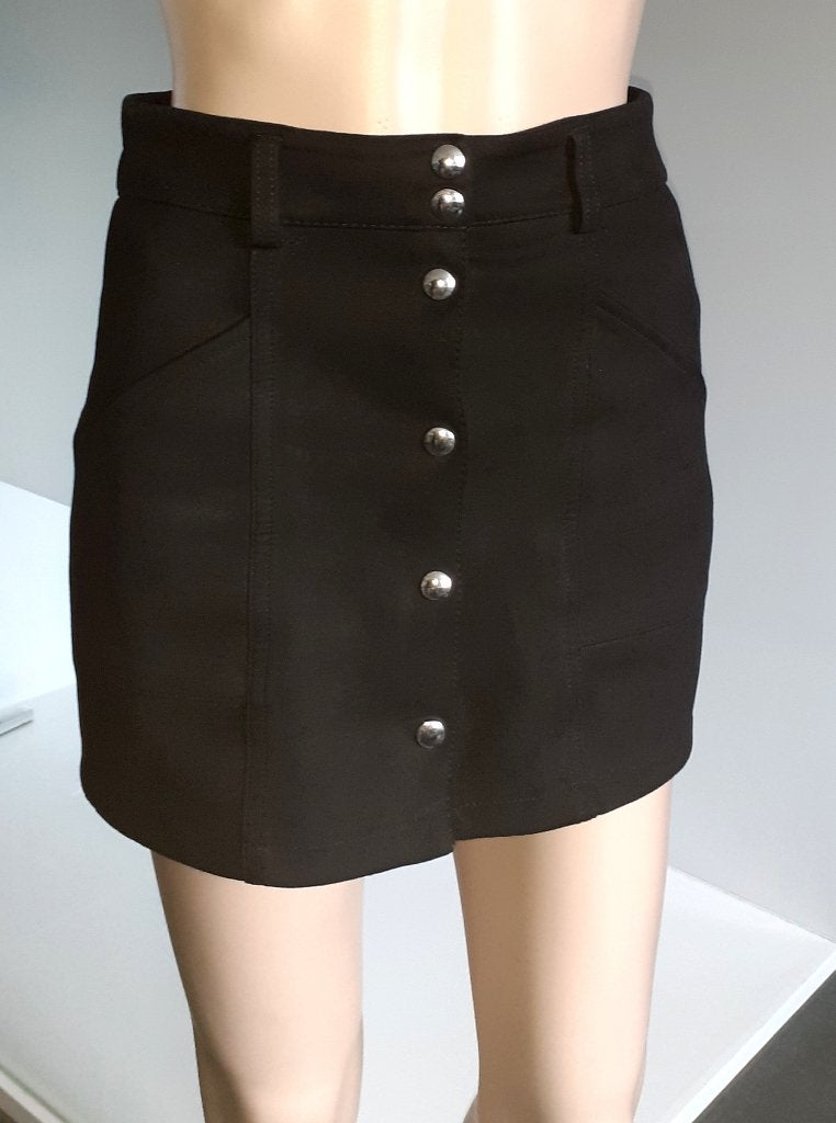 Rok zwarte suède-look minirok Bershka S, Vêtements | Femmes, Jupes, Neuf, Enlèvement ou Envoi, Noir, Au-dessus du genou