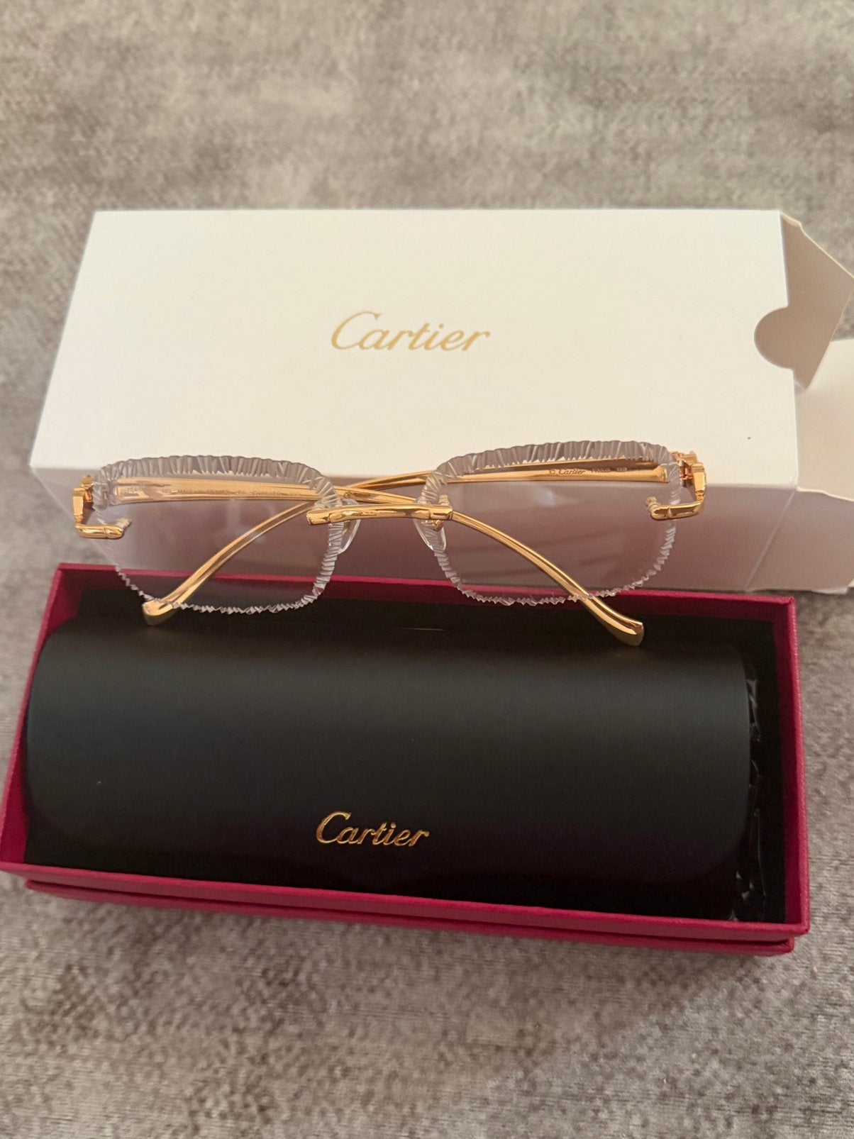 Lunettes Cartier photo chromique, Enlèvement ou Envoi, Comme neuf, Lunettes