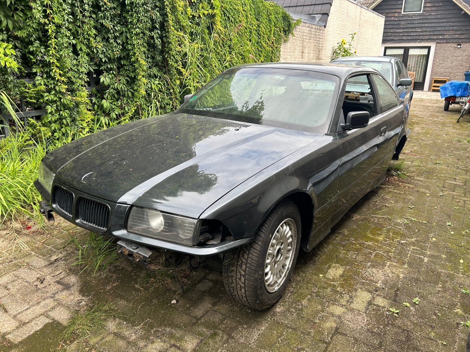 BMW E36 Coupé chassis 6 cilinder 92’, Autos, Cuir, Achat, Boîte manuelle, Noir