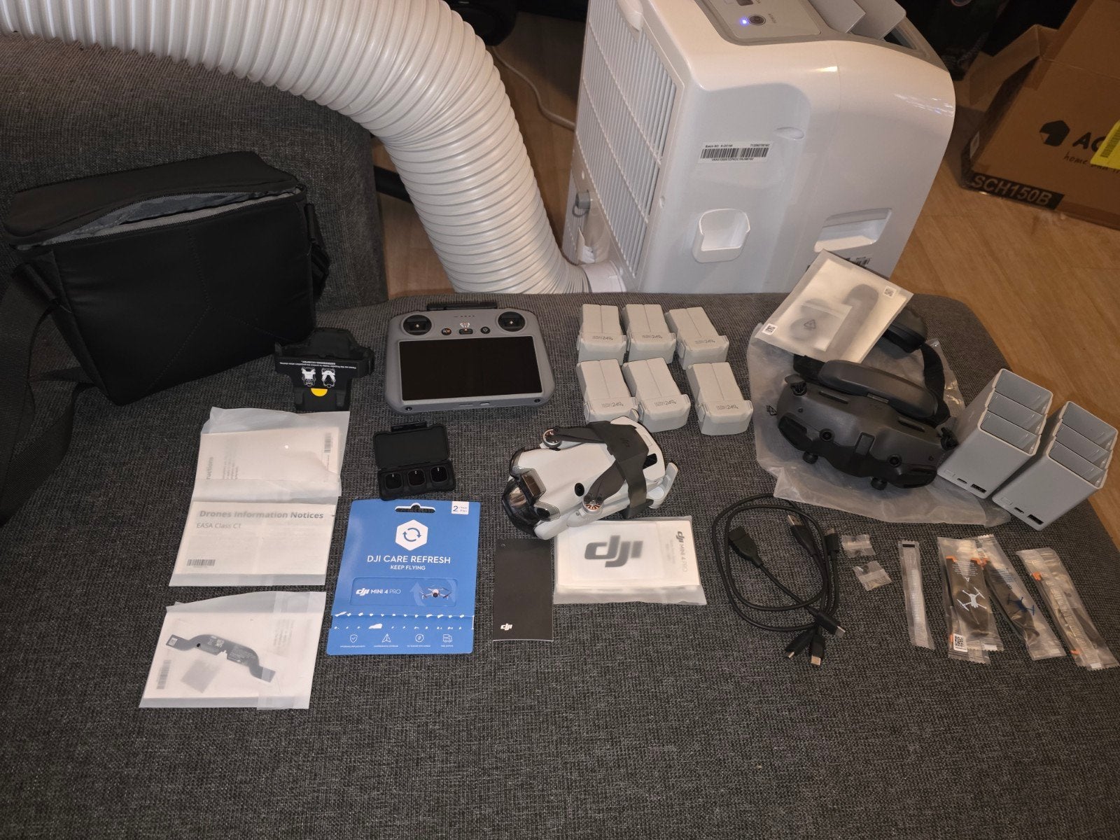 DJI Mini 4 Pro Fly More Combo + DJI RC 2 + 6 batterijen, TV, Hi-fi & Vidéo, Drones, Enlèvement