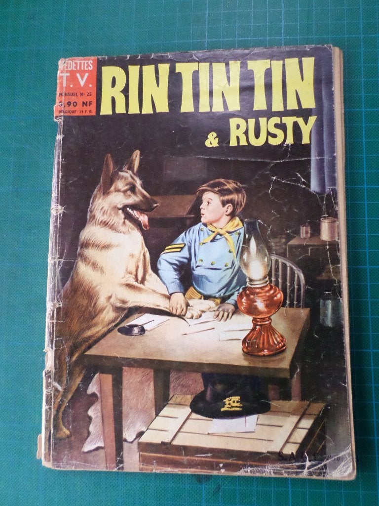 Rintintin mensuel - 9 mensuels pour 5 € - années '60-'70, Boeken, Gelezen, Overige gebieden, Ophalen of Verzenden, Meerdere comics