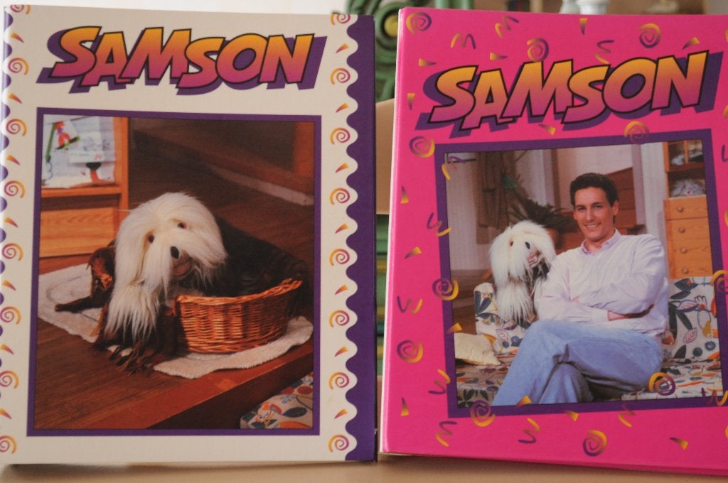 Samson & Gert ringmappen, Verzamelen, Overige Verzamelen, Ophalen, Zo goed als nieuw