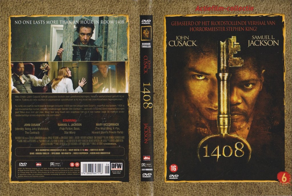 6 Griezel DVD's, Cd's en Dvd's, Dvd's | Horror, Engels, Nederlands, Ophalen of Verzenden, Zo goed als nieuw