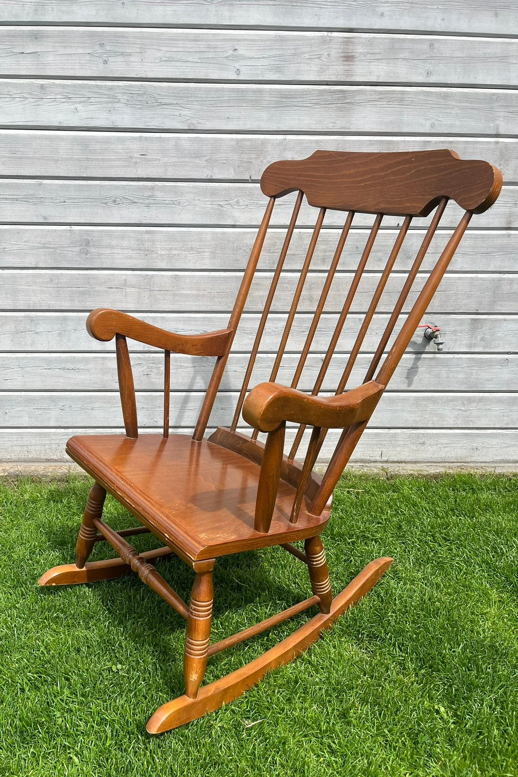 Vintage schommelstoel / rocking chair, Ophalen
