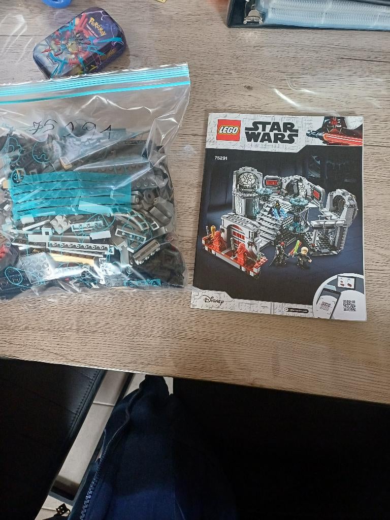 Lego star wars: 75291 death star final duel, Ophalen, Zo goed als nieuw, Complete set, Lego