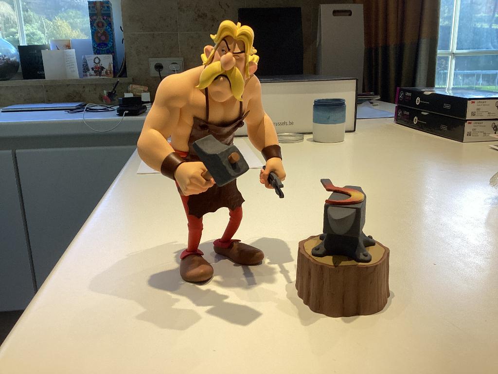 Fariboles Cetautomatix collection Astérix, Collections, Enlèvement ou Envoi, Astérix et Obélix, Neuf, Statue ou Figurine