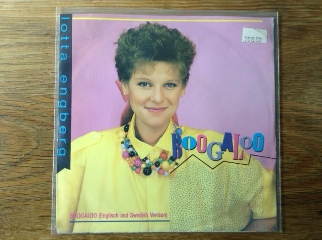 single lotta engberg, Enlèvement ou Envoi, Pop, 7 pouces, Housse de protection extérieure