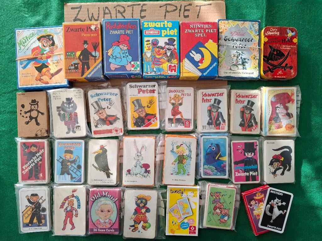 Speelkaarten  -  Zwarte Piet, Ophalen of Verzenden, Gebruikt, Speelkaart(en)