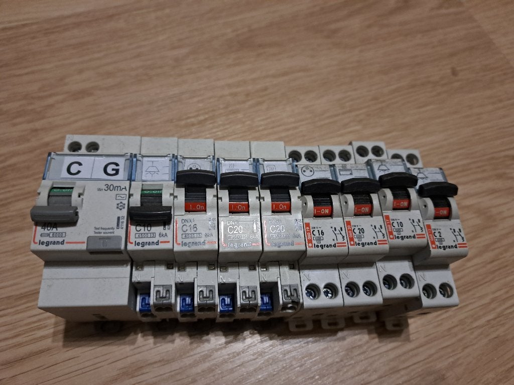 Legrand zekeringen, Bricolage & Construction, Électricité & Câbles, Enlèvement ou Envoi, Utilisé