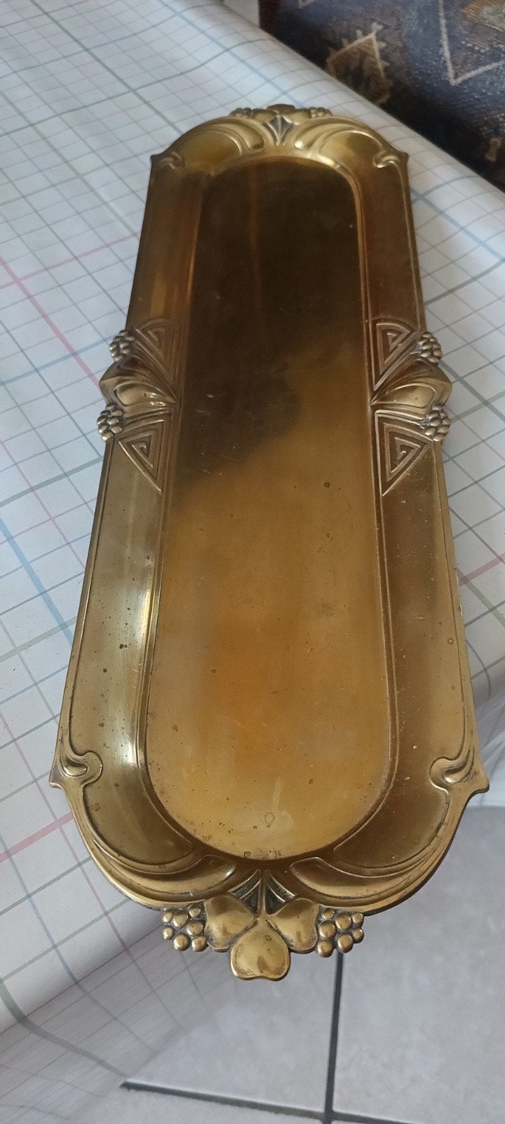 Antieke fruitschaal of decoratieschaal., Antiek en Kunst, Antiek | Tin, Ophalen