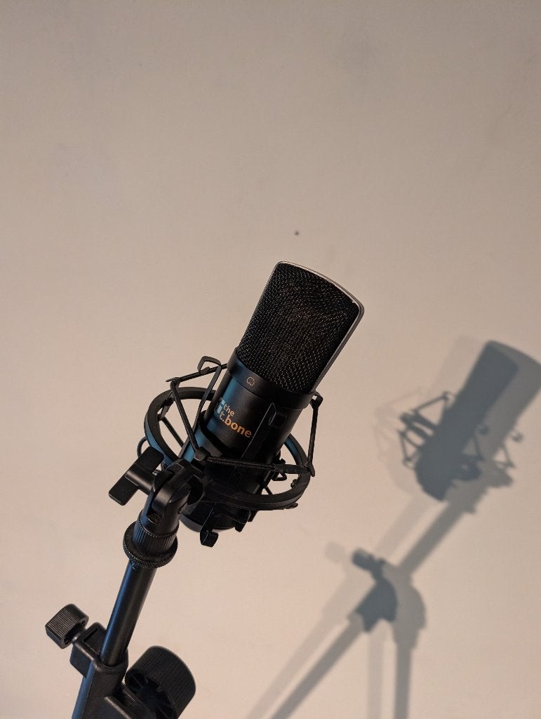 T.bone sc400 & statief, Muziek en Instrumenten, Microfoons, Ophalen, Gebruikt, Studiomicrofoon