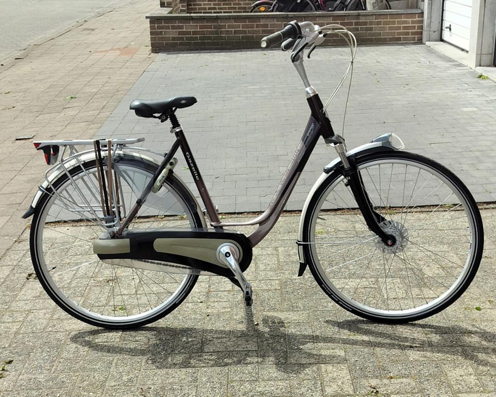 Zo goed als NIEUW Damesfiets Gazelle Orange Excellent, Fietsen en Brommers, Fietsen | Dames | Omafietsen, Ophalen, Versnellingen