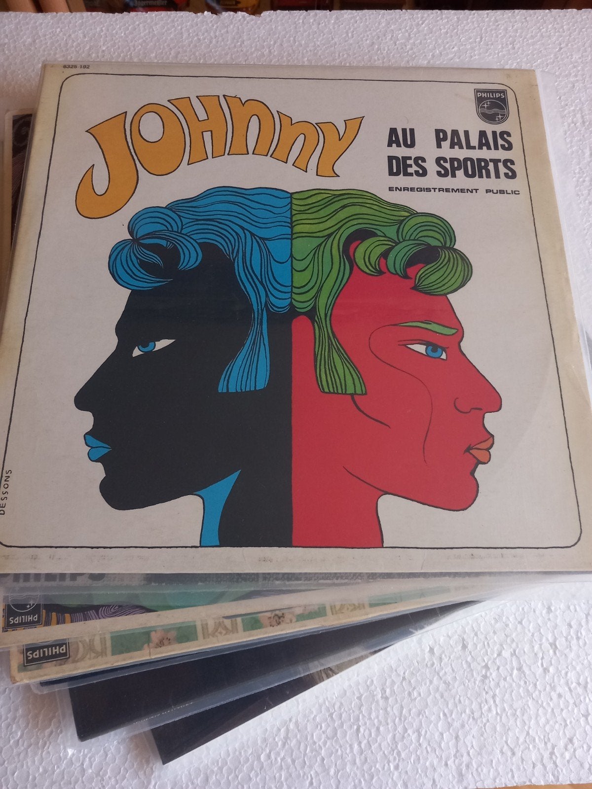 JOHNNY HALLYDAY .VG+ 8 LP, Enlèvement ou Envoi, LP