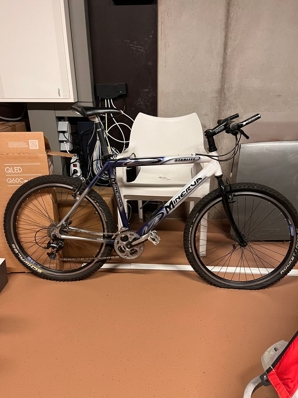 Moutainbike minerva starlite deore, Vélos & Vélomoteurs, Frein sur jante, Enlèvement, Utilisé, Hommes