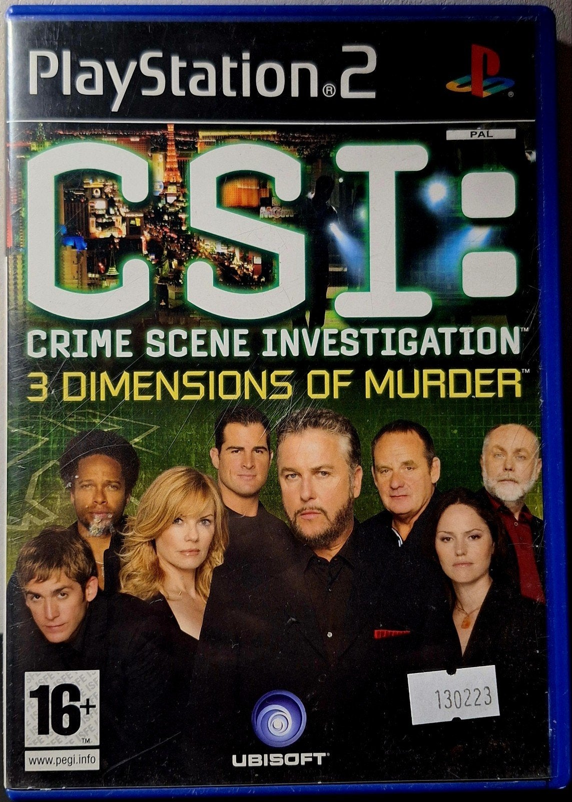 PS2 CSI: Crime Scene Investigation: 3 Dimensions of Murder, Games en Spelcomputers, Ophalen of Verzenden, Gebruikt, Vanaf 16 jaar