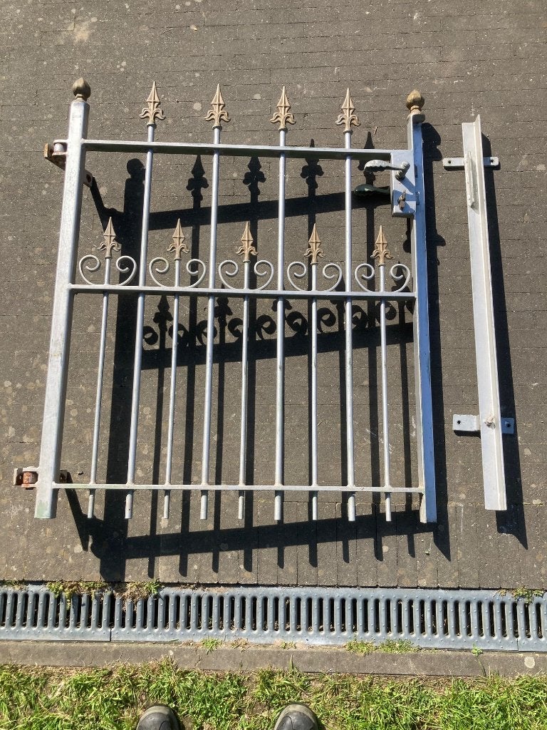 Smeedijzeren tuinhek, Enlèvement, Comme neuf, Fer, Porte du jardin